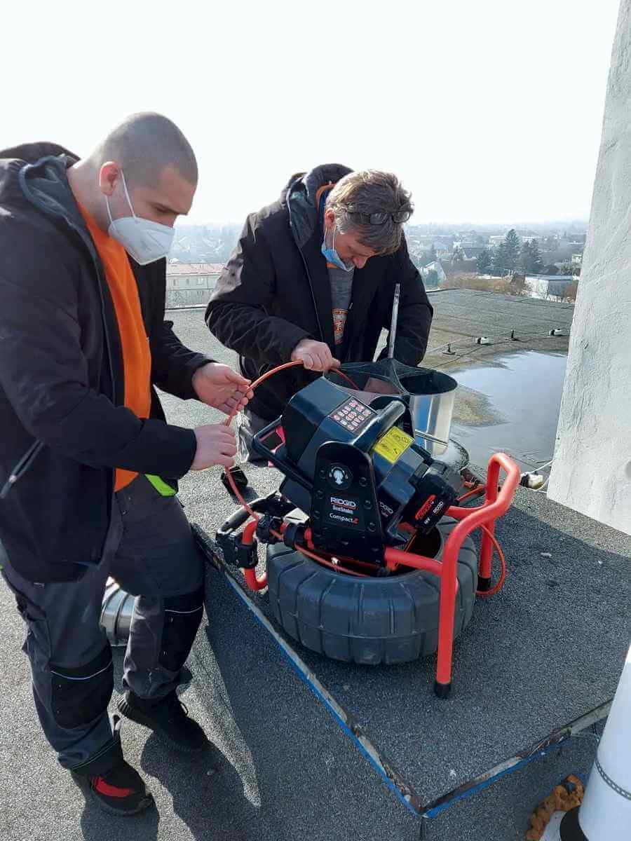 Monitoring potrubia, kanalizačná kamera